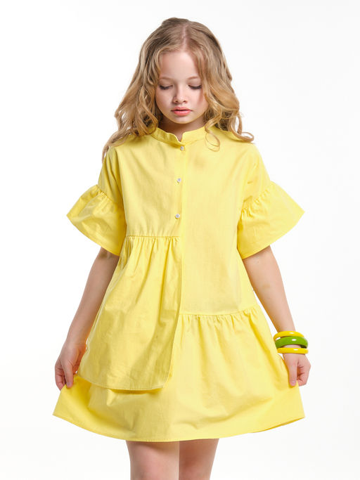 Платье Рубашка летнее хлопковое UD 7935 фисташка - Mini maxi фото 17