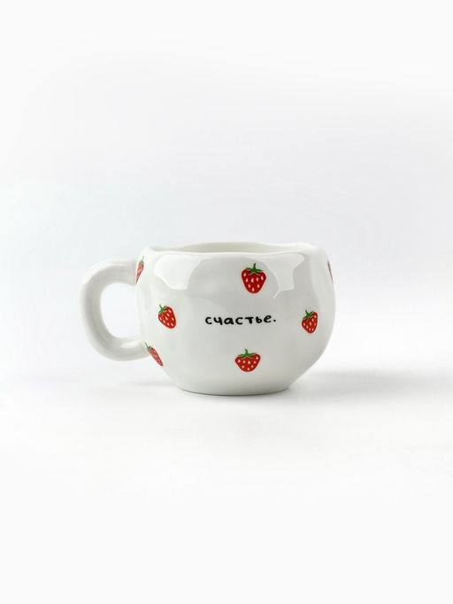 Чайная пара Клубничка, 300 мл