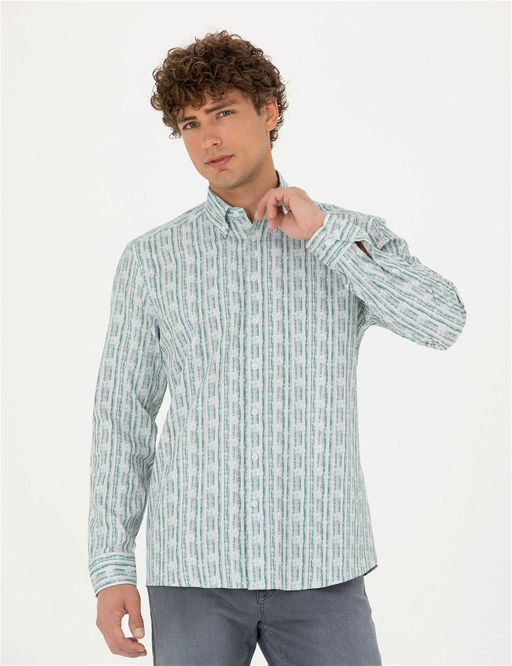 Mint Regular Fit Uzun Kollu G_mlek