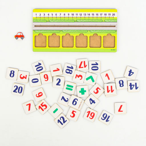 Обучающая игра Лесная мастерская «Учимся считать»