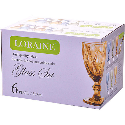 29673 Набор бокалов 337 мл синий LR (х4) - Mayer&boch фото 4