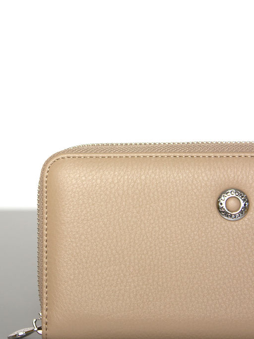 LACCOMA кошелек LA-1073-бежевый натуральная кожа  фото 3