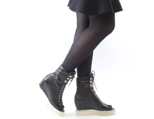 01-C1115-2 VINOUS Ботинки демисезонные женские (натуральная кожа, байка)