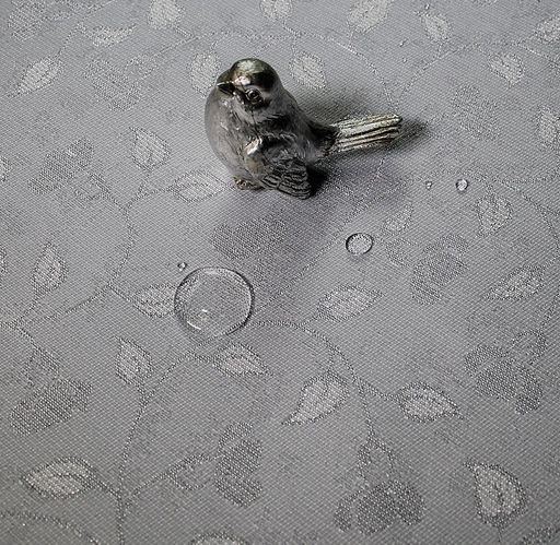 Арт. 13088/1/PB/170, СЕРЕБРИСТЫЕ ЛИСТОЧКИ, тефлоновая пропитка, ГОТОВЫЕ ПОДУШКИ ДЕКОРАТИВНЫЕ 50 см х 50 см