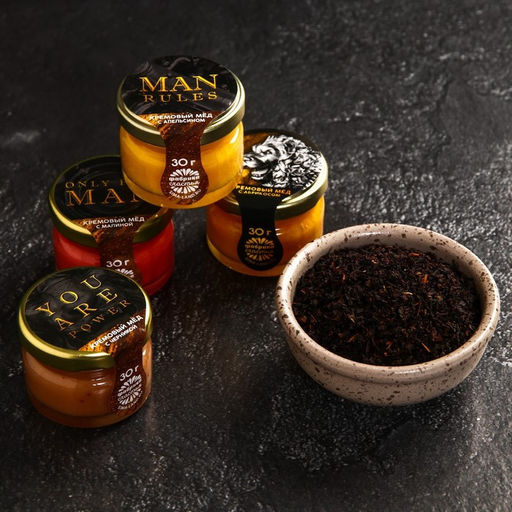 Подарочный набор 23 февраля: крем-мёд, чай - Фабрика счастья фото 13