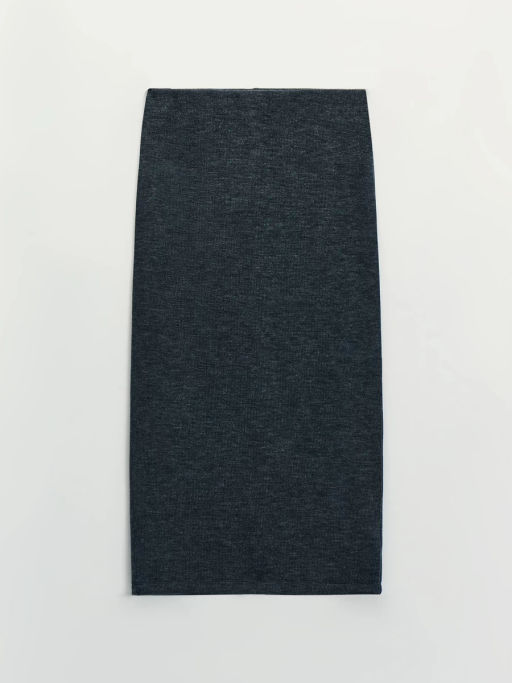 Трикотажная юбка миди / Zarina  фото 6