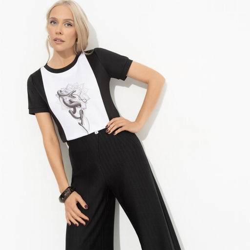 Футболка с принтом Я так хочу (snake) - Charutti фото 8