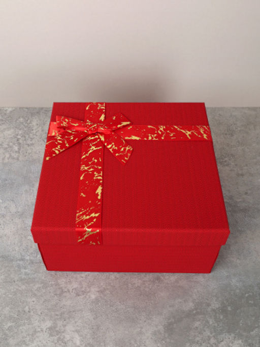 Коробка подарочная квадратная 3 штуки 19х19 см / 3403-4 /уп 36/ - ГалеонТрейд фото 2