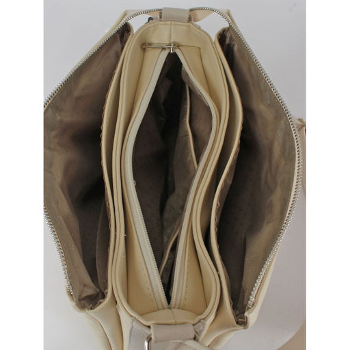 Сумка женская искусственная кожа ADEL-230/4в/ММ, 5отд. плеч/рем. бежевый св 261236 - Adelia фото 3