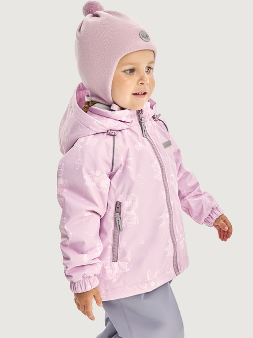 Костюм 7м0226 пудра/светло-серый