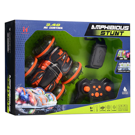 Машина "Амфибия" р/у, 27 MHz, в коробке