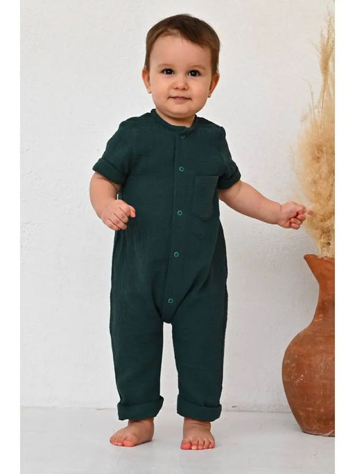 Песочник из муслина салатовый - Carrot фото 13