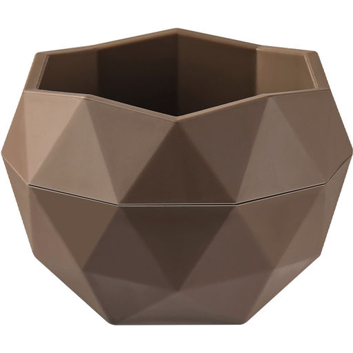 Кашпо Топаз 0,45л Трюфель (уп.27) - Ортон фото 3