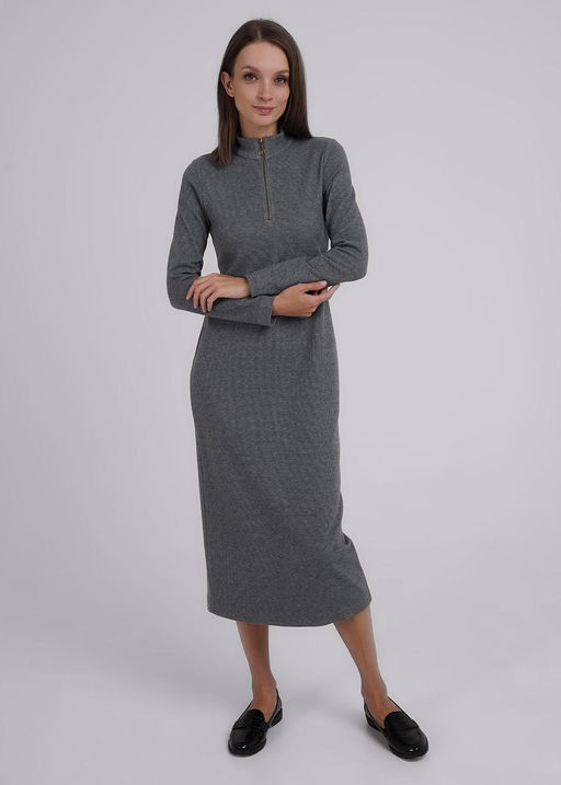 CLE Платье жен. 146686/155ввэ т.серый/серый - Clever wear фото 2