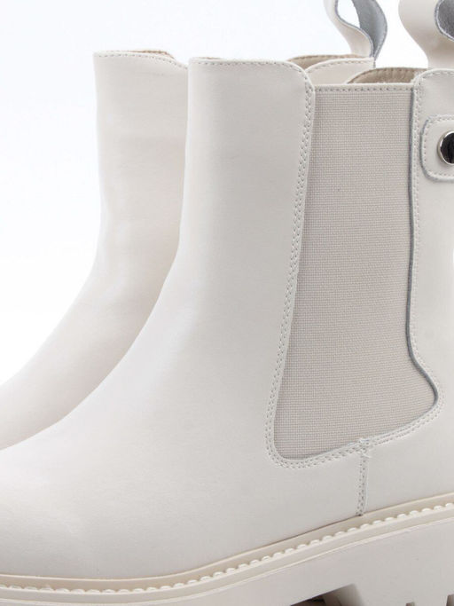 04-PAT17-2Z MILK Ботинки зимние женские (натуральная кожа, 100% шерсть)