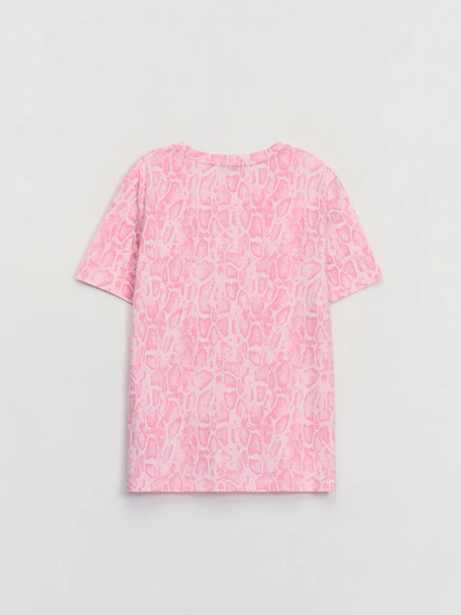 Футболка из хлопка с принтом / Zarina  фото 8