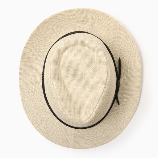 Шляпа мужская MINAKU, размер 58, бежевая