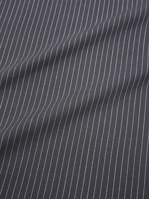 Пестрядь Средняя полоска на темно-сером с фиолетовым оттенком, ш.1.40м, хл-95%, п/э-5%, 165гр/м.кв