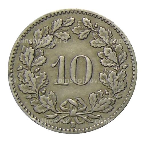 10 раппенов 1919 года Швейцария