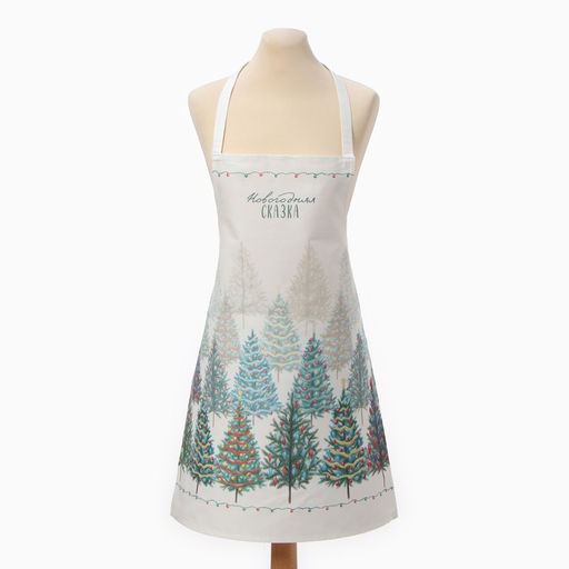 Фартук Этель Сказочный лес 60х70 см, 100% хлопок, саржа 190 г/м2  фото 2