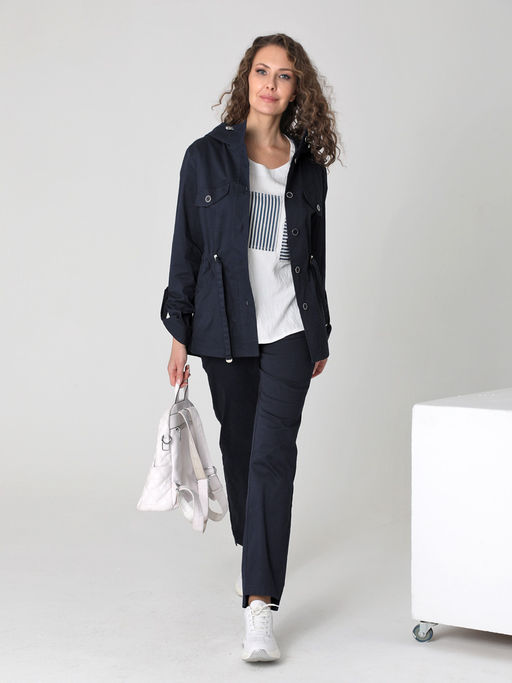 25218 Жакет т.синий