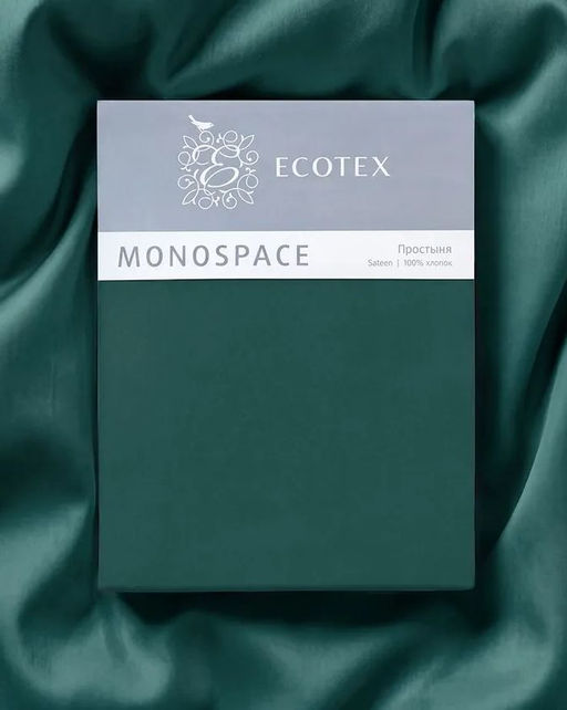 Простыня 220х240 Моноспейс темно-бирюзовый - Ecotex фото 8