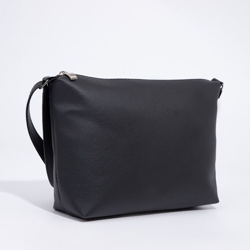 Сумка кросс-боди на молнии, цвет чёрный - Simaland фото 3