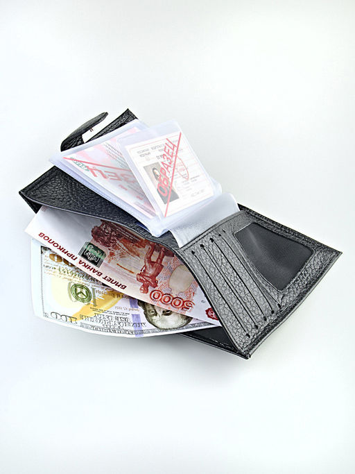 YG Обложка на автодокументы +кошелек Стамбул 1360 с кнопкой - Barez фото 2