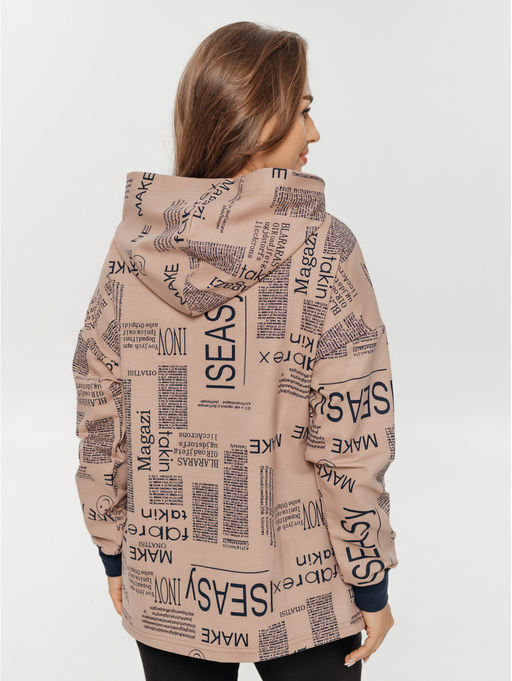 Драйв кофта женская (белый) - Lovetex фото 11