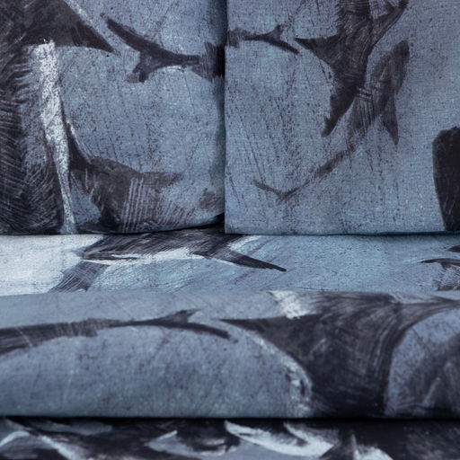 Постельное белье Этель дуэт Shark 143*215 см 2 шт,220*240 см,70*70 см 2 шт, бязь  фото 10