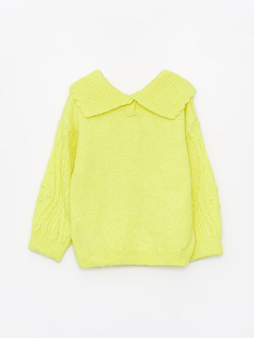 Bebe Yaka Uzun Kollu K?z Bebek Triko Kazak - Waikiki фото 2