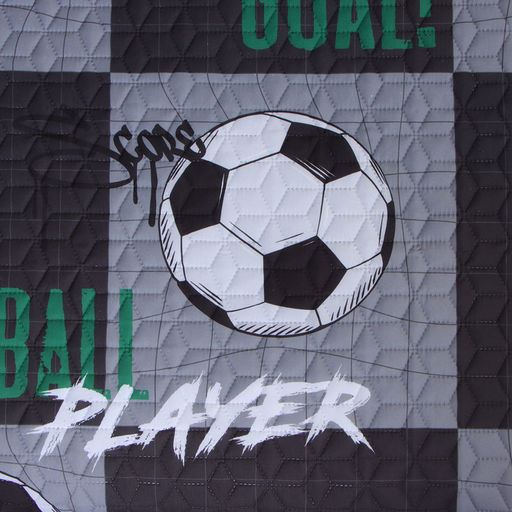 Покрывало Этель 1,5 сп Soccer team 145*2105 см, микрофибра  фото 2