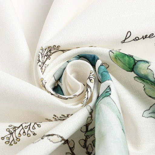 Скатерть Этель Flower mood, 146?220 см, 100% хлопок, репс 210 г/м?