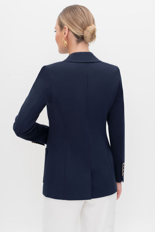 Жакет URS 24-343-1 синий