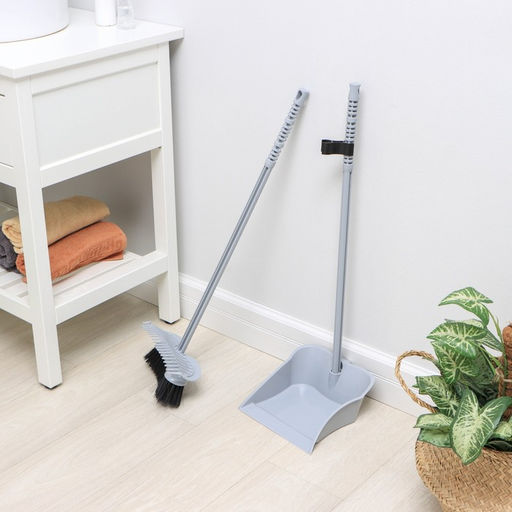 Набор для уборки Альтернатива «Комфорт», 3 предмета: совок, щетка, гребень, пластик, МИКС