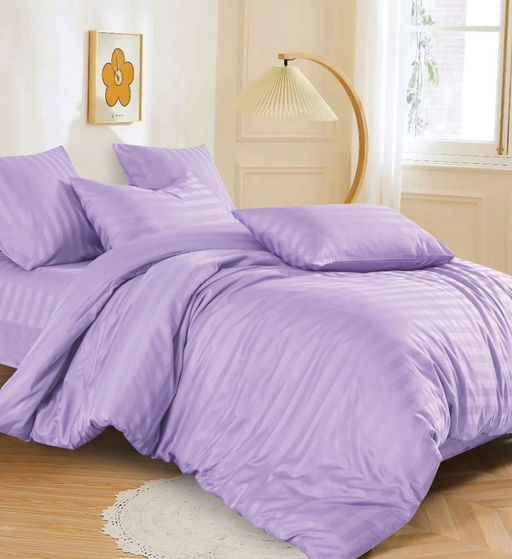 КПБ Mency Страйп-Сатин на резинке по кругу MENSSR14 Евро