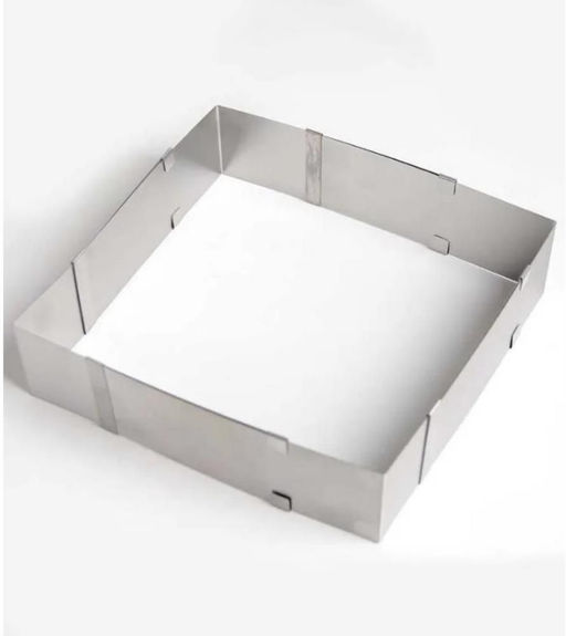 Форма для выкладки и выпечки с регулировкой размера, 15.5*28 см, h 5 см