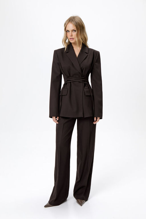 Жакет Pirs 6258 коричневый