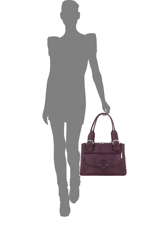 Сумка женская Ц-110.3 бордовый - Protege фото 4