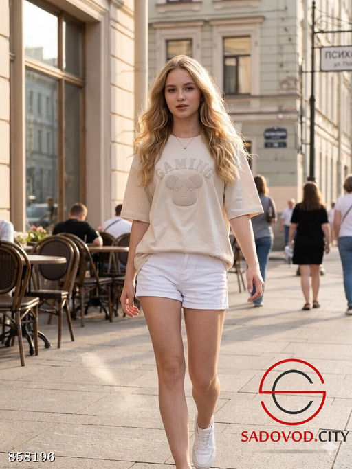 Футболка женская из хлопка - Fiona фото 5