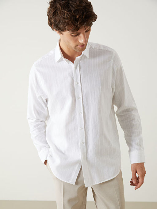 Regular Fit Uzun Kollu Arm?rl? Erkek G?mlek