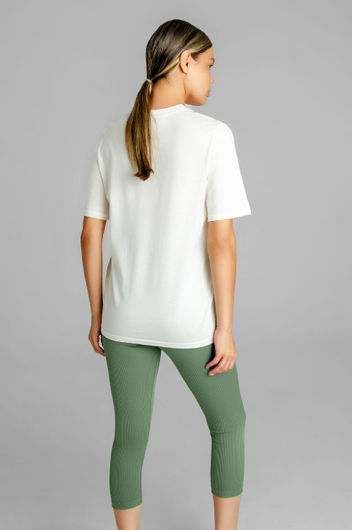 Арт. 51803 Домашний костюм с бриджами 44-52 (5 шт) Цвет:верх-молочный,низ-олива - Калинка фото 15