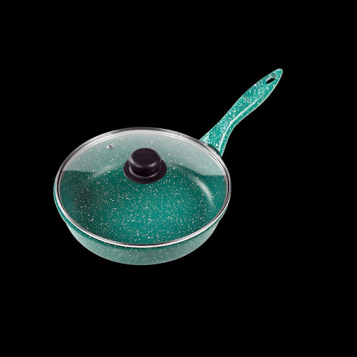Сковорода 18 см, изумрудная - Ярославна фото 5