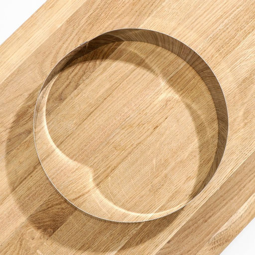 Форма для выпечки и выкладки, d=18 см, h=5 см, нержавеющая сталь