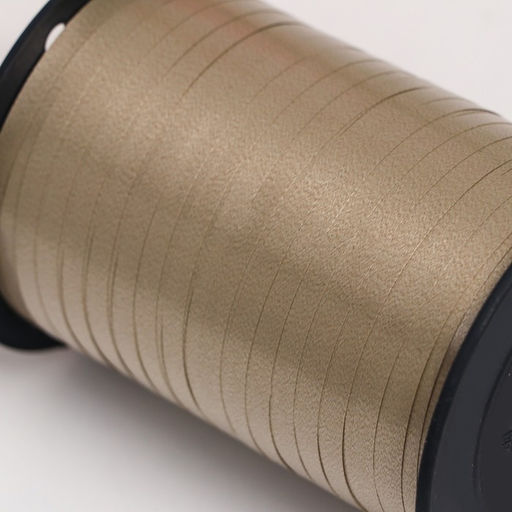 Лента для декора и подарков, бежевый хаки, 0,5 см х 250 м - Simaland фото 2