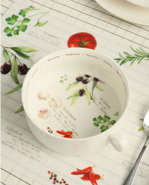 Салатник с ручками Домашняя кухня, 12 см, 0,3 л - Easy life фото 6