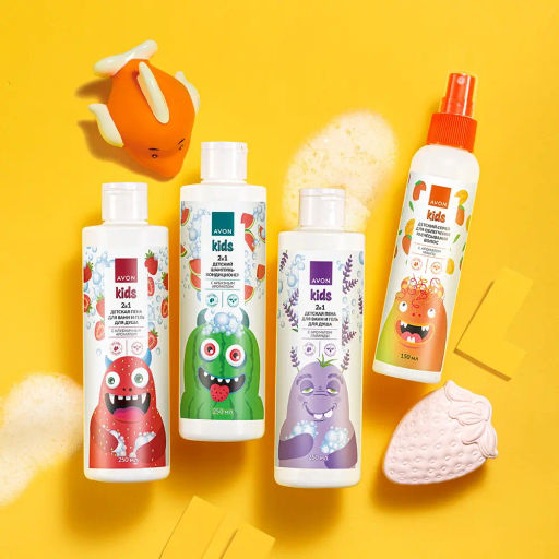 Детский шампунь-кондиционер с арбузным ароматом, 250 мл