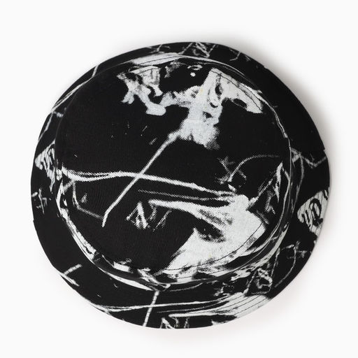 Панама детская MINAKU «Тай-Дай», чёрный/белый, размер 54