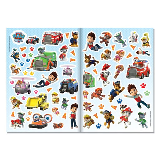 Многоразовые наклейки Щенячий патруль, вперёд!, А4 - Paw patrol фото 3