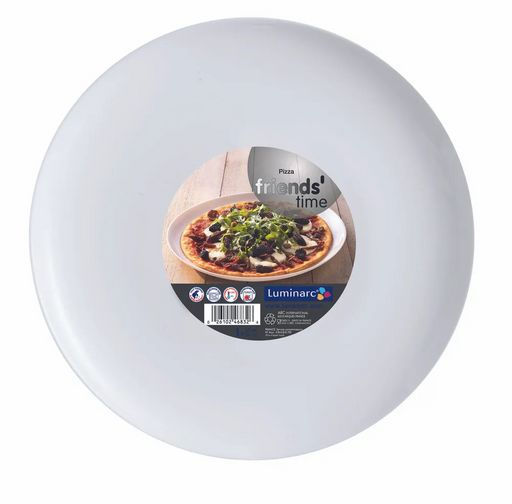 Блюдо для пиццы ФРЕНДС ТАЙМ 32см ивори ( арт.C8016 - Luminarc фото 4